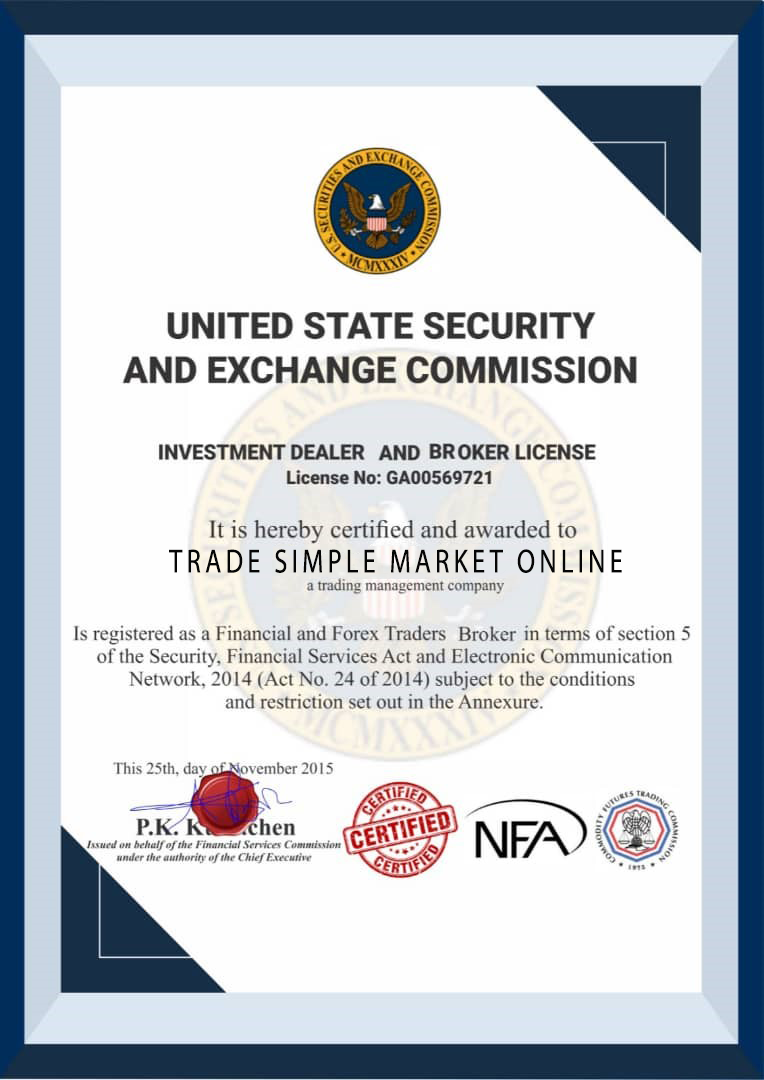 Company license certificate preview